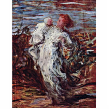 Mère et enfant par Daumier Honoré Photos En Relief