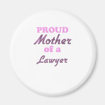 Mère fière d'un avocat magnets