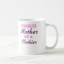 Mère fière d'un drapier mug à café