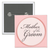 Mère rose-clair de gris de charbon de bois du mari badges