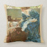 Mère victorienne et bébé oreiller