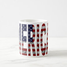 'MERICA - Drapeau grunge des Etats-Unis Tasses