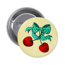 Merises Badge Avec Épingle