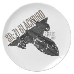 Merle du SR 71 Assiette