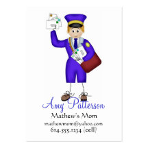 Mes peu de cartes de maman de facteur d'avenir cartes de visite personnelles