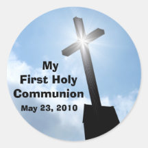 Mes premiers autocollants de sainte communion