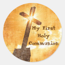 Mes premiers autocollants de sainte communion