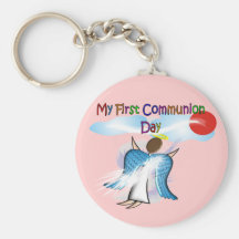 Mes premiers cadeaux de jour de communion porte-clef