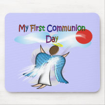 Mes premiers cadeaux de jour de communion tapis de souris