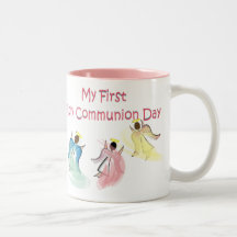 Mes premiers cadeaux de jour de sainte communion tasse