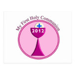 Mes premiers cadeaux de sainte communion cartes postales