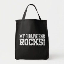 Mes roches d'amie sacs en toile