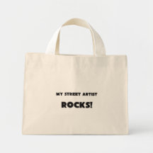 MES ROCHES d'artiste de rue ! Sacs