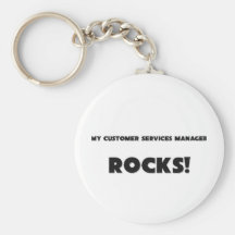 MES ROCHES de directeur de services à la clientèle Porte-clef