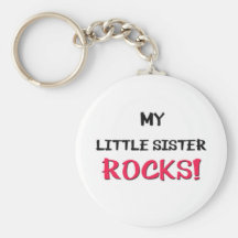 Mes roches de petite soeur porte-clefs