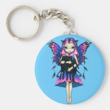 "Mes trois minous" Keychain Porte-clé