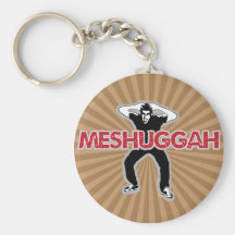 Meshugga - conception folle de cool d'homme (humou porte-clef
