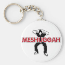 Meshugga - conception folle de cool d'homme (humou porte-clés