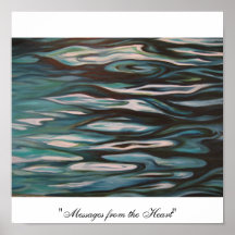 "Messages de l'affiche de coeur" -