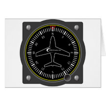 Mesure de titre d'aviation carte de vœux