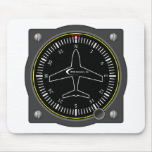 Mesure de titre d'aviation tapis de souris