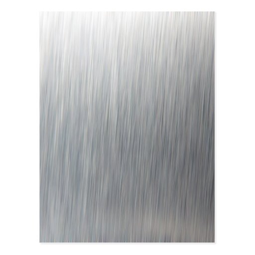 Métal en aluminium balayé carte postale