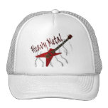 Métal lourd de guitare casquette de camionneur