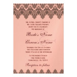 Métallique de la meilleure qualité de mariage dama invitation personnalisée