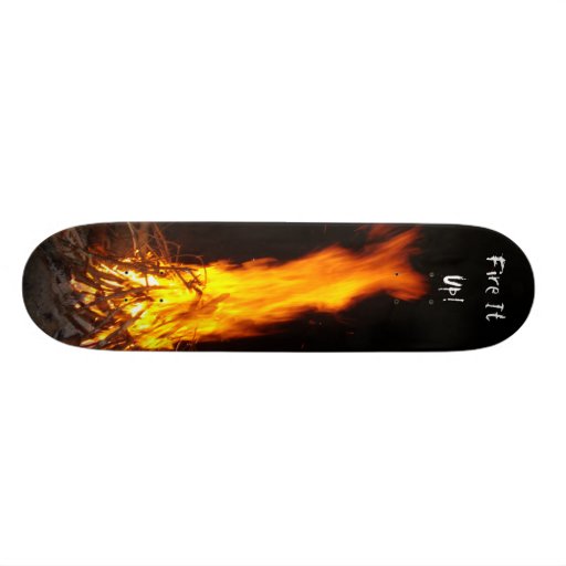 Mettez- le feului ! plateaux de planche à roulettes