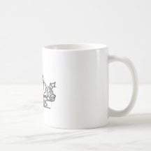 mettez un certain muscle tasse à café