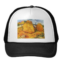 Meules de foin en Provence par Van Gogh. Casquettes De Camionneur