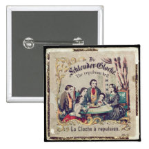Meurent Schleuder Glocke - la cloche de répulsion Pin's Avec Agrafe