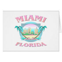 Miami Beach Cartes De Vœux
