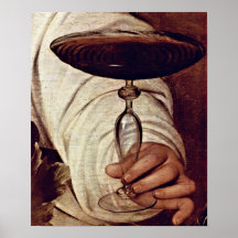 Michaël Angelo Merisi DA Caravaggio - Bacchus Poster