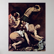 Michaël Angelo Merisi DA Caravaggio - crucifixion Posters