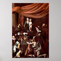 Michaël Angelo Merisi DA Caravaggio - Madonna Poster