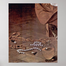 Michaël Angelo Merisi DA Caravaggio - perles Posters