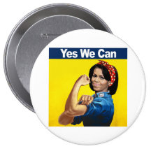 MICHELLE le RIVEUR - OUI NOUS CAN.png Badge Avec Épingle