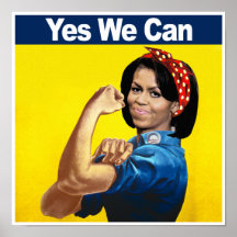 MICHELLE le RIVEUR - OUI NOUS CAN.png Posters