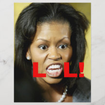 Michelle Obama LOL Prospectus Personnalisés
