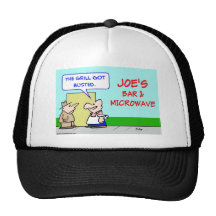micro-onde de bar et grill de joes éclatée casquette