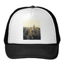 Midtown d'horizon de New York City Casquettes