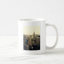 Midtown d'horizon de New York City Mugs À Café