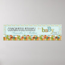 Mignon comme bannière de baby shower de bouton affiches
