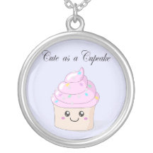 Mignon comme collier de kawaii de petit gâteau