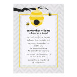 Mignon gaffez les invitations de baby shower d'abe