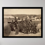 Milice de l'état de New-York, fort Corcran, VA 186 Affiche