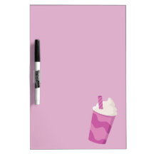 Milkshake de baie tableau effaçable à sec