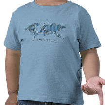 Milles d'amour Ethiopie : Garçon T-shirts