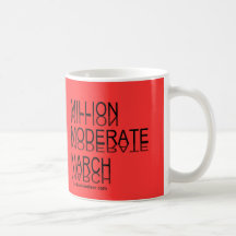 Million de mars modéré mug à café